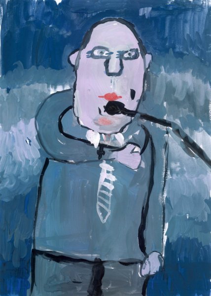 Рисование Путина для детей