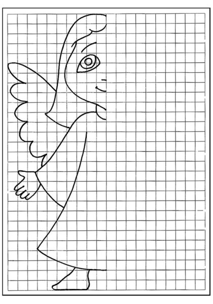 Симметричное рисование по клеткам