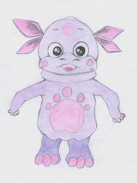 Лунтик для рисования