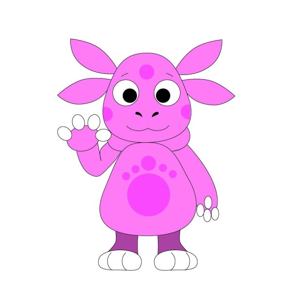 Персонаж мультика Лютик