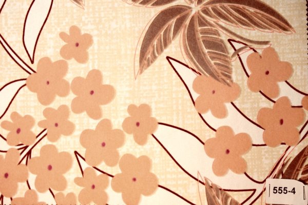 Мебельный флок с рисунком абстракция