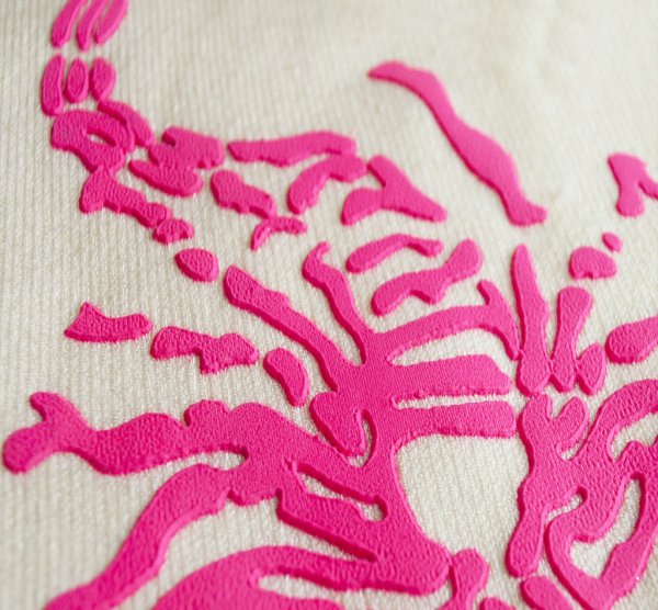 Печать на ткани шелкография