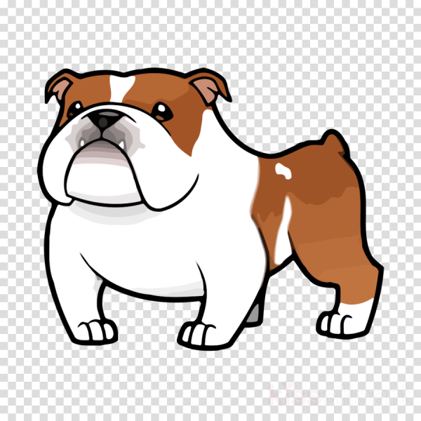 Бульдог мультяшный