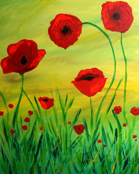 Правополушарное рисование маки