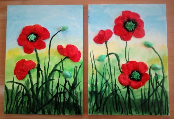 Рисование маки в детском саду