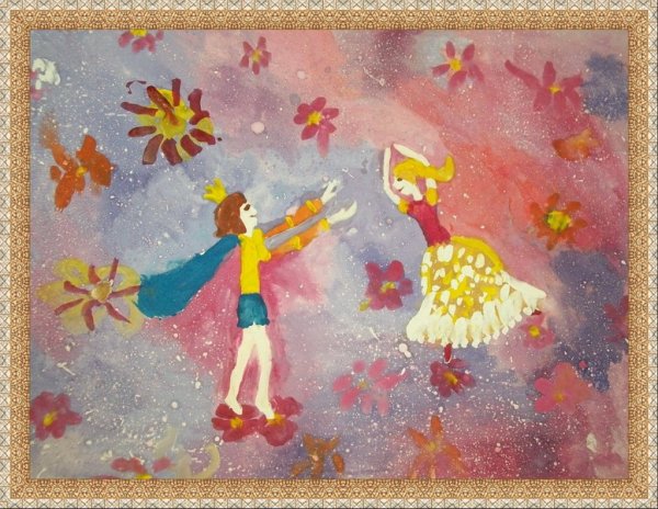 Рисунок на тему танец цветов