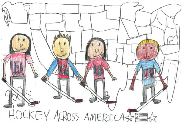 Америка рисунок для детей