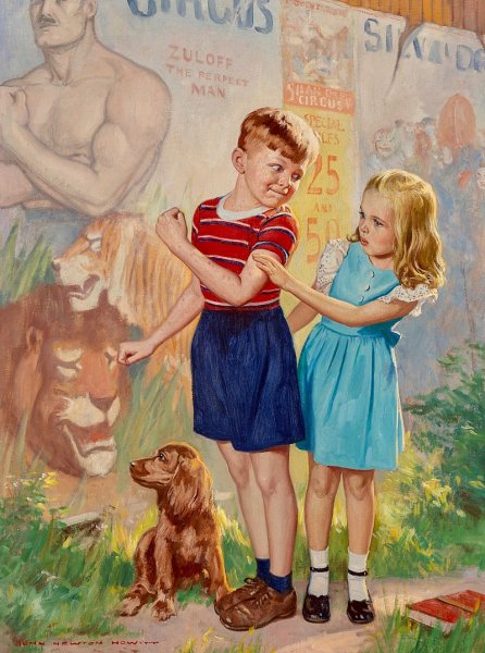 Художник Джон Ньютон Ховитт