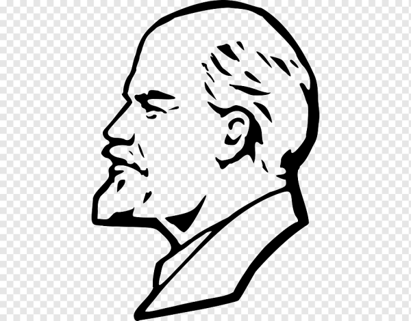 Ленин силуэт