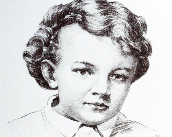 Володя Ульянов в детстве