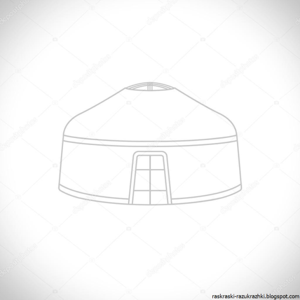 Силуэт Юрты