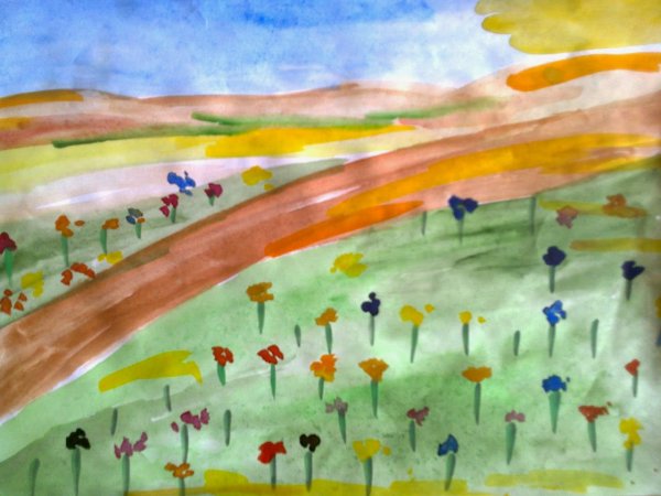 Природа Башкортостана рисунки