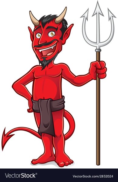 Дьявол мультяшный
