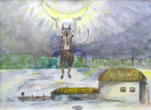 Перед рисунок