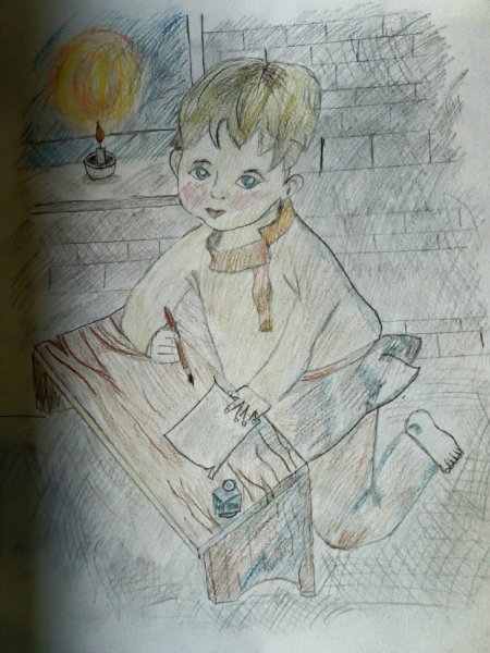 Рисунок Ванька