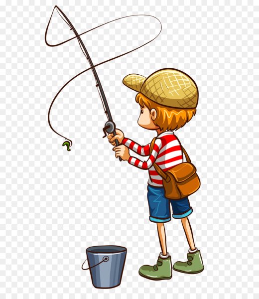 Мультяшные рыбаки