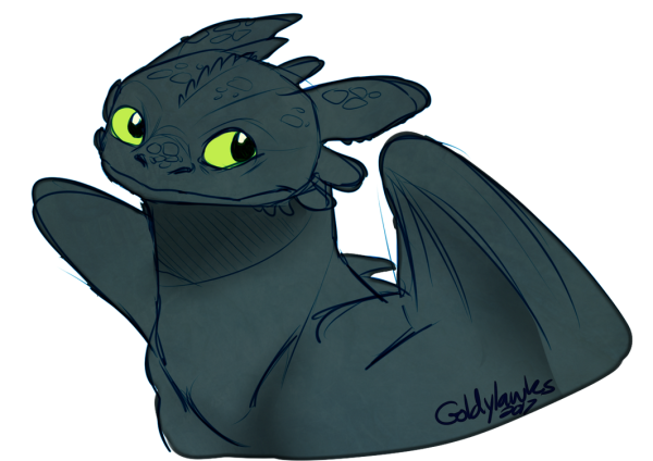 Раскраска фурия и Беззубик