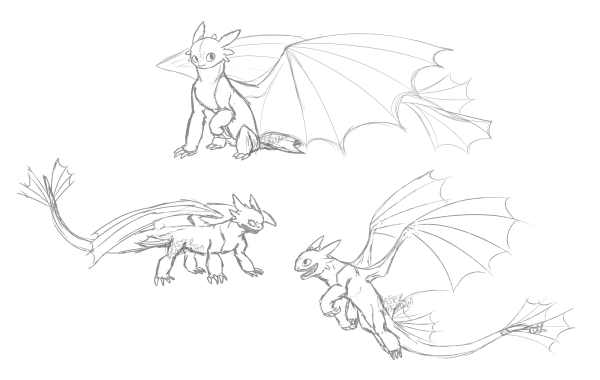 Манекены ночной фурии