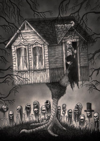 Самые жуткие детские рисунки