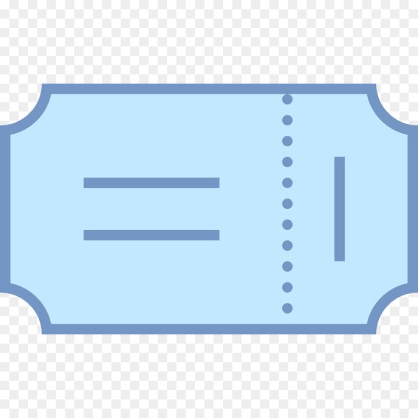 Пиктограмма билет на прозрачном фоне