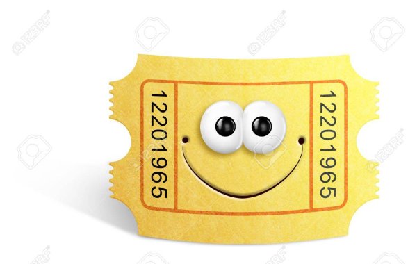 Билет мультяшный