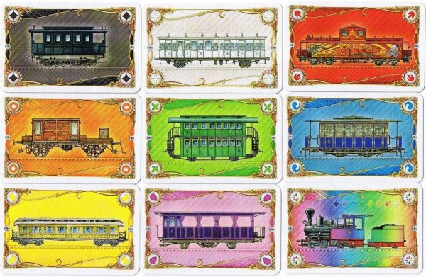 Игрушечные билеты на поезд