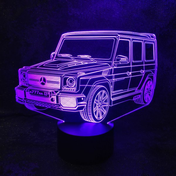 Раскраска Мерседес Гелендваген 6х6