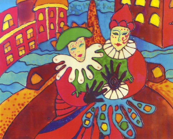 Карнавал рисунок для детей