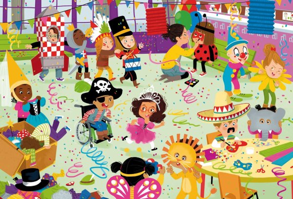 Школьный карнавал рисунок