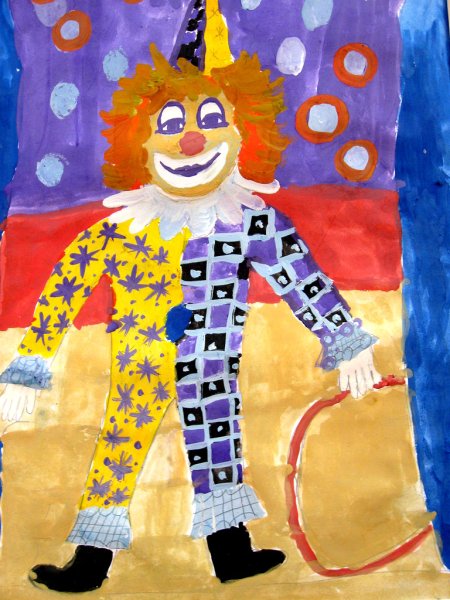 Рисование на тему цирк