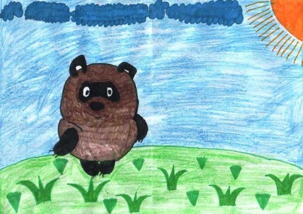 Мой любимый сказочный герой Винни пух