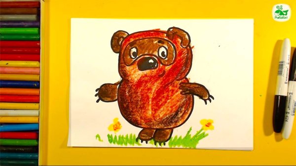 Винни пух для рисования