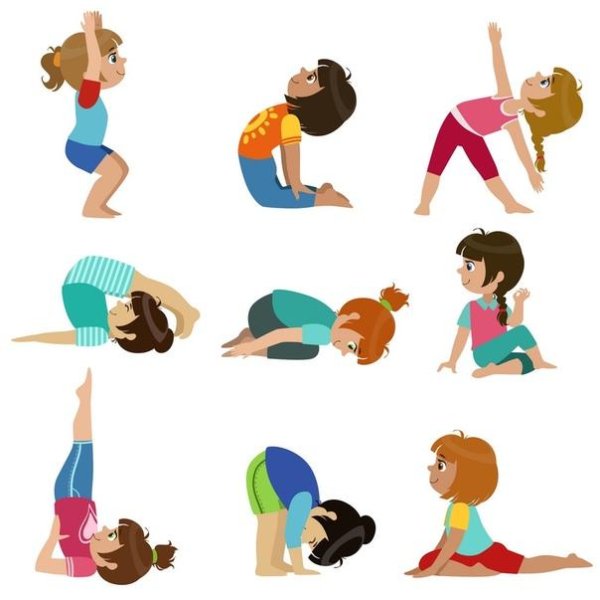 Физические упражнения мультяшные