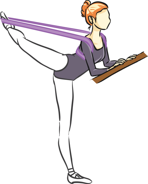 Растяжка иллюстрация