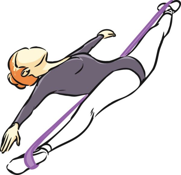 Растяжка в рисовании