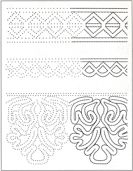 Сколок вологодские узоры