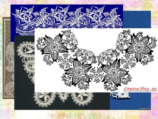 Кружево на изо