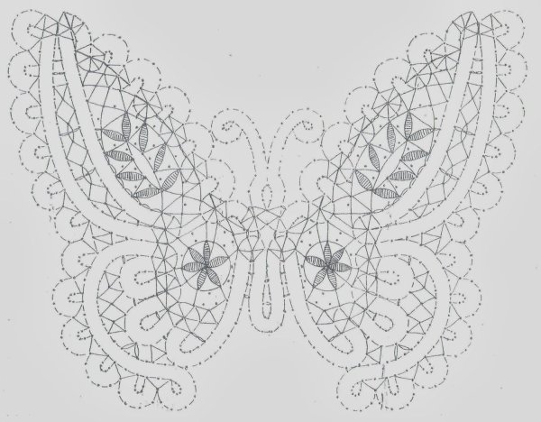 Сколок Вологодского кружева