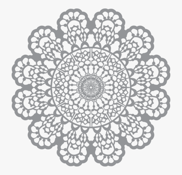 Трафарет кружева