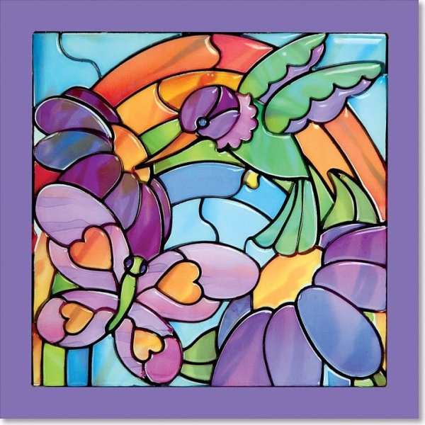 Melissa and Doug витражи мозаика