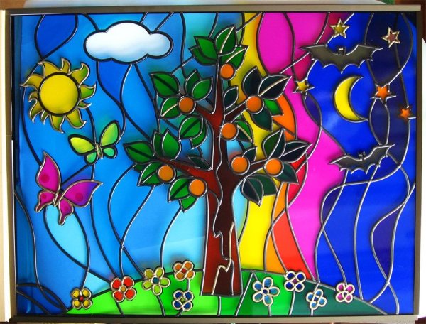 Сказочный витраж