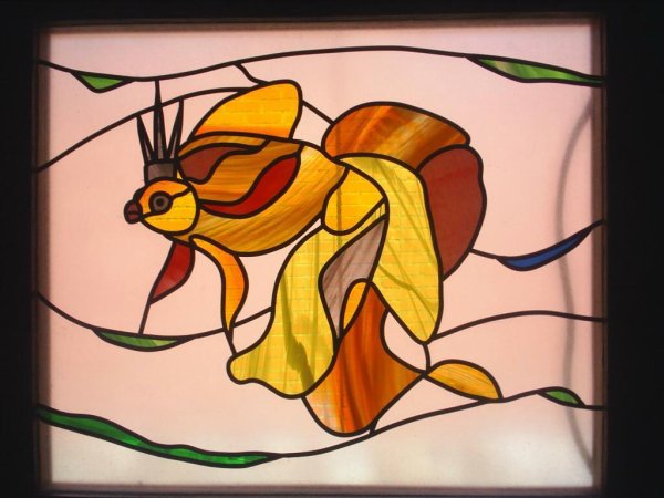 Расписной витраж