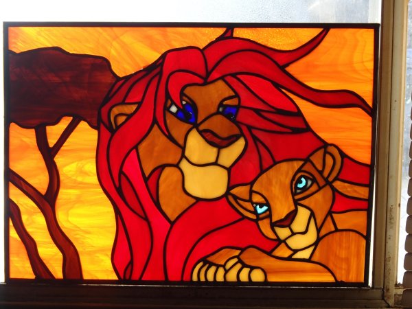 Витраж на бумаге