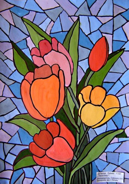 Витражи Натальи Савенковой