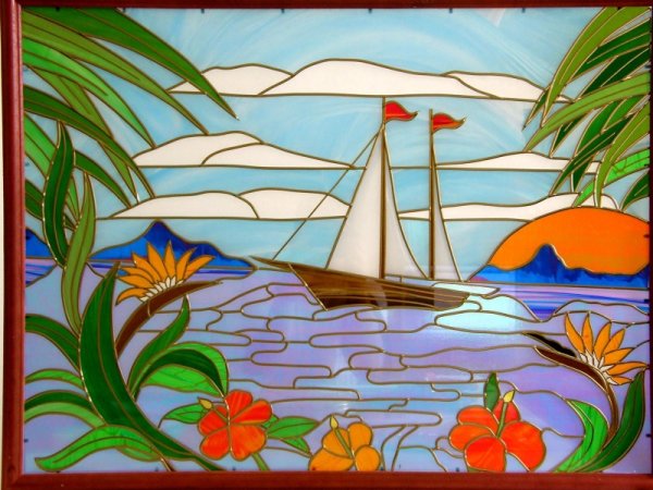 Смешные витражи