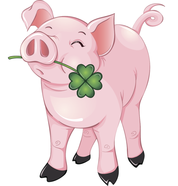 Поросенок мультяшный