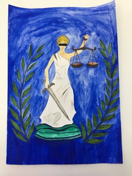 Мама юрист рисунок