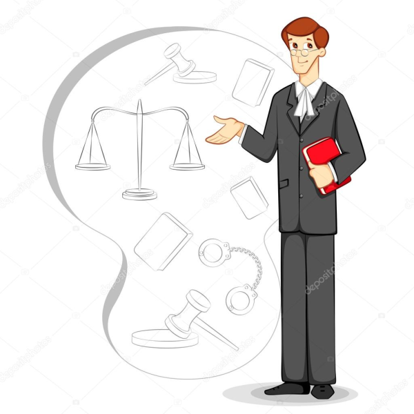Юрист мультяшный