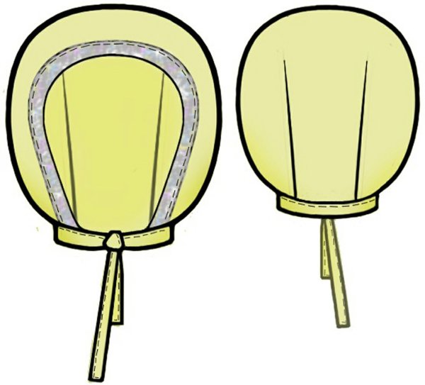 Конструирование чепчика