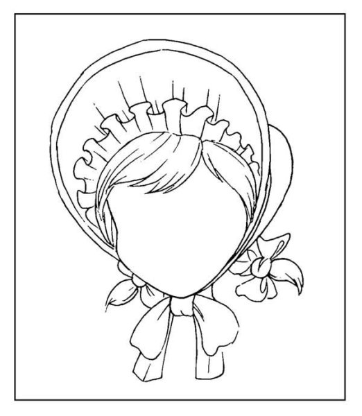 Раскраска дорисуй портрет